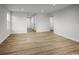 Spacious living room with hardwood floors, recessed lighting and natural light at 1112 Oak Meadow Dr., Conway, SC 29526