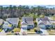 Beautiful aerial view of the house and surrounding neighborhood with lush landscaping at 1309 Suncrest Dr., Myrtle Beach, SC 29577