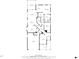Detailed floor plan of the house showing room layout and dimensions at 1309 Suncrest Dr., Myrtle Beach, SC 29577