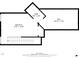 Second floor plan showcasing the bedroom, bathroom, and attic layout at 1309 Suncrest Dr., Myrtle Beach, SC 29577
