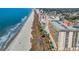 Coastal aerial view of a beachfront resort and the beautiful Atlantic ocean at 1321 S Ocean Blvd. # 510, North Myrtle Beach, SC 29582