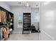 Organized walk-in closet with custom shelving and ample storage space at 1549 Casita Ln., Myrtle Beach, SC 29579