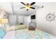 Coastal-themed bedroom featuring two beds and nautical wall decor at 201 74Th Ave. N # 1802, Myrtle Beach, SC 29572