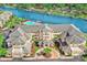 Expansive view of the condo complex showcasing well-maintained buildings and lush landscaping, creating an inviting and upscale community at 2180 Waterview Dr. # 513, North Myrtle Beach, SC 29582