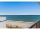 Balcony with ocean and beach views at 2301 S Ocean Blvd. # 1023, Myrtle Beach, SC 29577