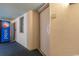 Hallway with a vending machine outside of unit 1023, featuring neutral walls and carpeted floors at 2301 S Ocean Blvd. # 1023, Myrtle Beach, SC 29577