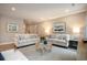 Inviting living room with hardwood floors, designer accents and stylish furniture at 300 Golan Circle # A, Myrtle Beach, SC 29579
