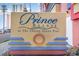 Colorful sign for the Prince Resort at the Cherry Grove Pier welcomes residents and guests to this beautiful resort community at 3500 N Ocean Blvd. # 902, North Myrtle Beach, SC 29582