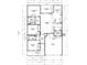 Detailed floor plan showcasing layout with bedrooms, kitchen, living spaces, and dimensions at 382 Waties Dr., Murrells Inlet, SC 29576