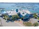Aerial view of waterfront restaurant with boat docks and ample parking at 382 Waties Dr., Murrells Inlet, SC 29576