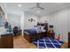 Cozy bedroom with a built-in bed, stylish decor, and plenty of storage at 404 Club Dr., Myrtle Beach, SC 29572