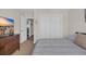 Serene bedroom with a large closet, dresser, and soothing color palette at 4208 Edgefield Rd., Little River, SC 29566