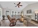 Spacious living room with vaulted ceilings and ample seating, perfect for entertaining at 4208 Edgefield Rd., Little River, SC 29566