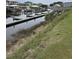 Water view of boat docks, marsh grass, and a canal, providing a serene view at 4503 W Harbour Ct. # S-12, Little River, SC 29566