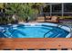 Relaxing hot tub with pristine, crystal-clear waters and a surrounding area for unwinding at 4800 S Ocean Blvd. # 1418, North Myrtle Beach, SC 29582