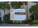 Attractive 'Beach Cove Resort' sign offering 1, 2 & 3 Bedroom Oceanfront Condos at 4800 S Ocean Blvd. # 1418, North Myrtle Beach, SC 29582