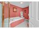 Well-lit bathroom featuring a soaking tub and a glass-enclosed shower at 4814 Innisbrook Ct. # 412, Myrtle Beach, SC 29579