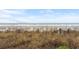 Beach with sea grass and driftwood fences offering picturesque natural views and serene ocean access at 504 N Ocean Blvd. # 401, Myrtle Beach, SC 29577