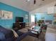 Inviting living space with views into the dining room at 511 Mattamushkeet Dr., Little River, SC 29566