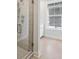 Modern bathroom with glass shower enclosure and a window offering natural light at 512 9Th Ave. S, North Myrtle Beach, SC 29582