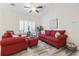 Inviting living room with ample seating, shutters, and stylish decor at 514 Vallecrosia Ct., Little River, SC 29566