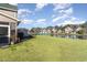 Backyard view with a beautiful pond and fountain view at 611 Indigo Bunting Ln. # 42 E, Murrells Inlet, SC 29576