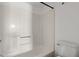 Bathroom featuring a shower and toilet at 6850 Blue Heron Blvd. # 205, Myrtle Beach, SC 29588