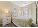 Charming bedroom with shuttered windows, creating a serene and sunny atmosphere at 765 Pinehurst Ln. # 96-C, Pawleys Island, SC 29585