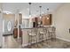 Inviting eat-in kitchen features a breakfast bar, modern appliances, and a cozy breakfast nook at 822 Foxtail Dr. # 822, Longs, SC 29568