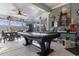 Entertaining game room featuring a pool table and lots of amenities for leisure and fun at 900 Pelagic Loop, Myrtle Beach, SC 29579