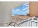 Balcony view showcasing direct ocean views and seating area at 9550 Shore Dr. # 231, Myrtle Beach, SC 29572