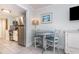Cozy kitchenette with modern appliances and a charming dining nook at 9550 Shore Dr. # 231, Myrtle Beach, SC 29572