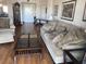 Well-lit living room with comfortable seating, stylish coffee table, and views into other rooms at 9650 Shore Dr. # 304, Myrtle Beach, SC 29572
