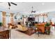Spacious clubhouse with fireplace, bar, seating, and elegant decor at 9754 Leyland Dr. # 11, Myrtle Beach, SC 29572