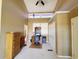 Bedroom features vaulted ceilings, a ceiling fan, and natural light from upper windows at 1356 Glenns Bay Rd. # 201B, Surfside Beach, SC 29575