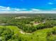 Overhead view features a well-manicured golf course winding through trees and sandy bunkers at 19 Coventry Pl., Pawleys Island, SC 29585