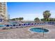 Poolside with lounge chairs and a hot tub at 2801 S Ocean Blvd. # 231, North Myrtle Beach, SC 29582