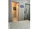 Cozy bedroom with an ensuite half bathroom and closet at 4639 Wild Iris Dr. # 43-204, Myrtle Beach, SC 29577