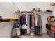 Spacious walk-in closet with plenty of shelving, hanging space for clothes, and ample room for storage at 471 Deerfield Links Dr., Surfside Beach, SC 29575