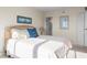 Bright bedroom with comfortable bed and serene decor for a relaxing atmosphere at 601 Mitchell Dr. # 801, Myrtle Beach, SC 29577