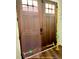Measurement of the double front door at 1121 Glossy Ibis Dr., Conway, SC 29526