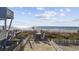 Direct beach access with stairs offers a convenient path to enjoy the sand and ocean views at 1210 N Ocean Blvd. # 105, Surfside Beach, SC 29575