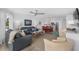 Comfortable living room featuring stylish seating, natural light, and a serene ambiance at 145 S Dunes Dr. # 109, Pawleys Island, SC 29585