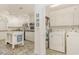 Well-equipped kitchen connected to a laundry area with modern appliances and ample storage at 1644 South Waccamaw Dr., Murrells Inlet, SC 29576