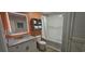 Bathroom with white vanity, lighted mirror, and shower-tub combo at 218 Double Eagle Dr., Surfside Beach, SC 29575