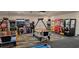 This bright game room features an air hockey table and several arcade games for residents at 218 Double Eagle Dr., Surfside Beach, SC 29575