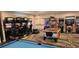 This game room features a variety of arcade games and a pool table for resident entertainment at 218 Double Eagle Dr., Surfside Beach, SC 29575