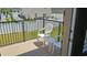 Relaxing patio with chairs overlooking a well-maintained backyard at 218 Double Eagle Dr., Surfside Beach, SC 29575