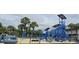 Bright, colorful playground with slides, swings, and climbing structures offers fun and safe outdoor activities at 218 Double Eagle Dr., Surfside Beach, SC 29575