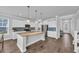 Spacious kitchen features granite countertops, a center island, and stainless steel appliances at 2825 Stellar Loop, Myrtle Beach, SC 29577